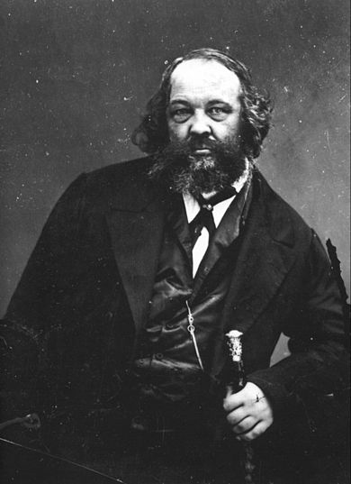 Mikhail Bakounine par Nadar Mikhail Bakounine (1814-1876) par Nadar
