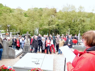 Hommage aux Luxembourgeois combattants de la Commune (9 mai 2015)