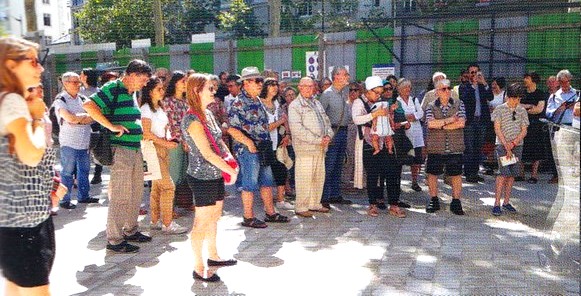 Inauguration du passage Marie Rogissart dans le 12ème le 5 juillet 2 Inauguration du passage Marie Rogissart dans le 12ème le 5 juillet 2019