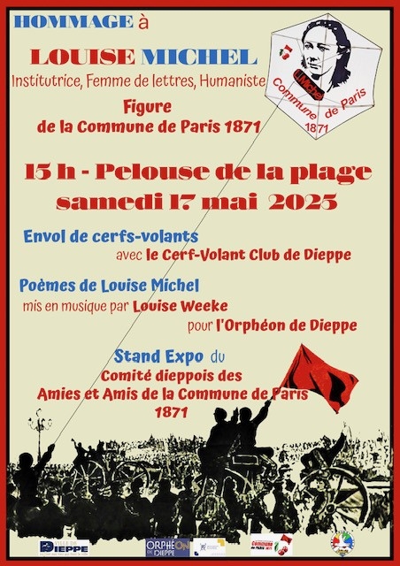 affiche louise Michel 17 mai 2025
